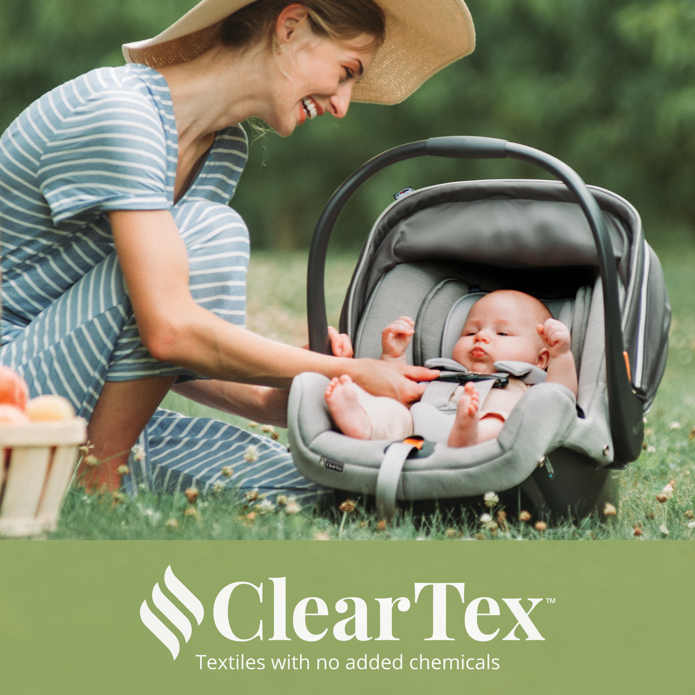 Chicco KeyFit 35 Zip ClearTex 35 lbs Extended Use Infant Car Seat - Reef (Navy)