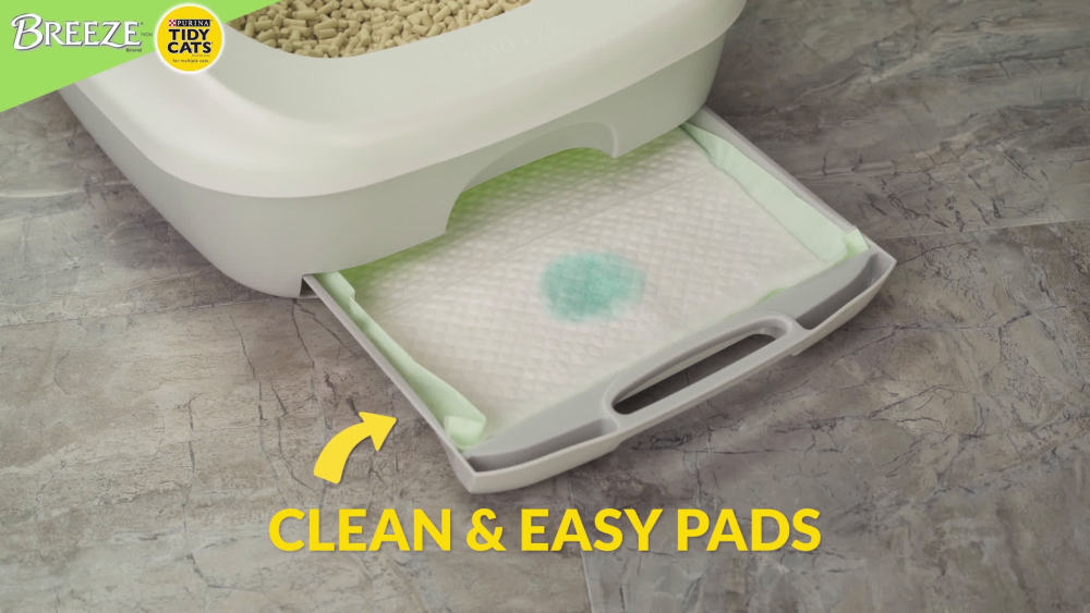 Purina Tidy Cats Breeze Cat Pads Original. 10 Count Pouch