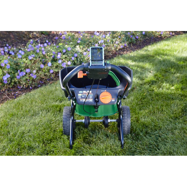 Scotts 75902 Elite Spreader 80-lb Broadcast Fertilizer Spreader
