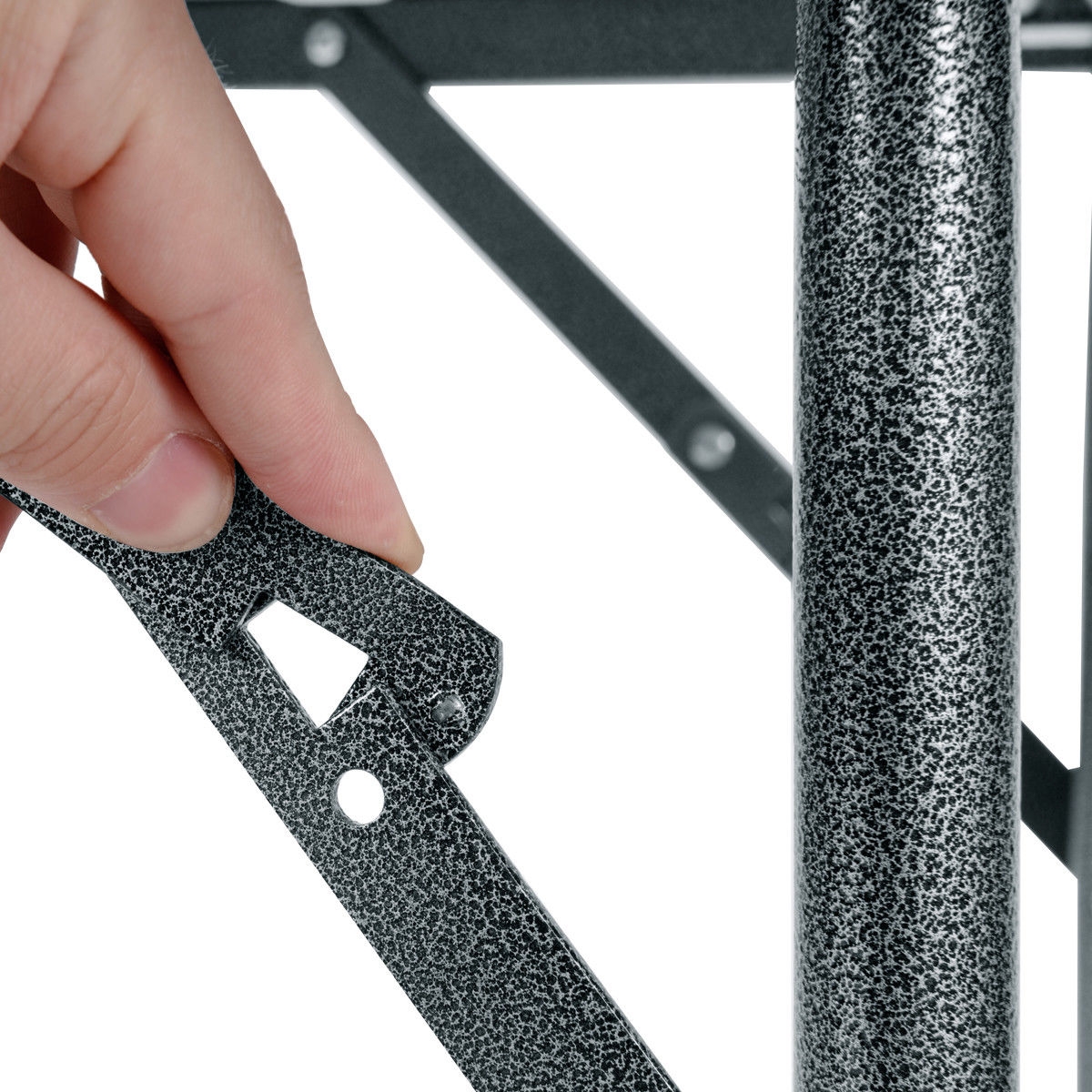 Rectangular Folding Ice Table with Drain and Matching Skirt