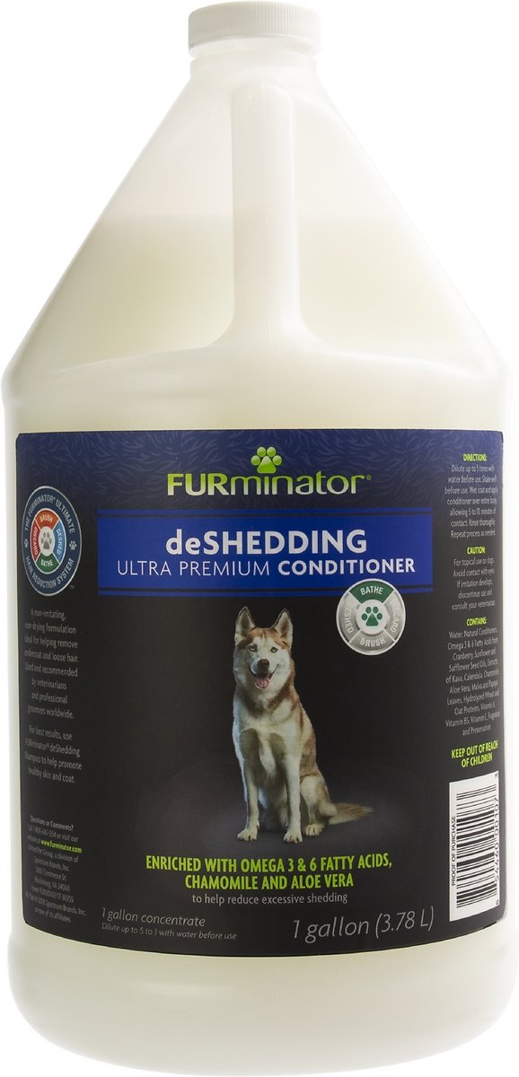 FURminator Deshedding Ultra Premium Dog Conditioner. 1 gallon