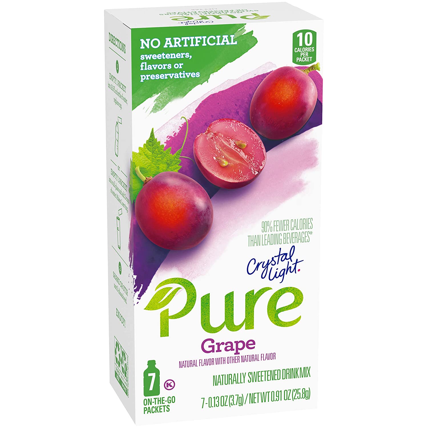 Crystal Light Pure Grape On-The-Go Powdered Drink Mix 84 Count