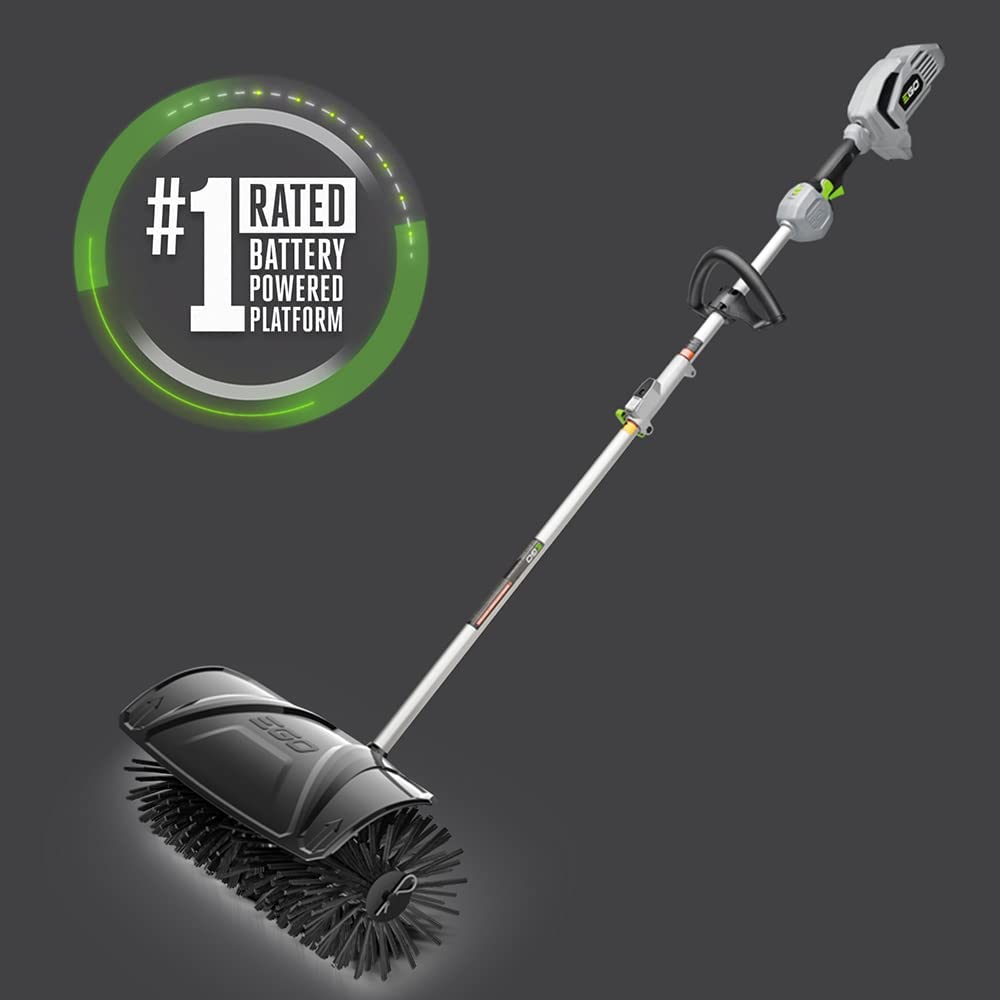 EGO Power+ MBB2100 Bristle Brush Attachment & Power Head-Battery and Charger not Included. Black