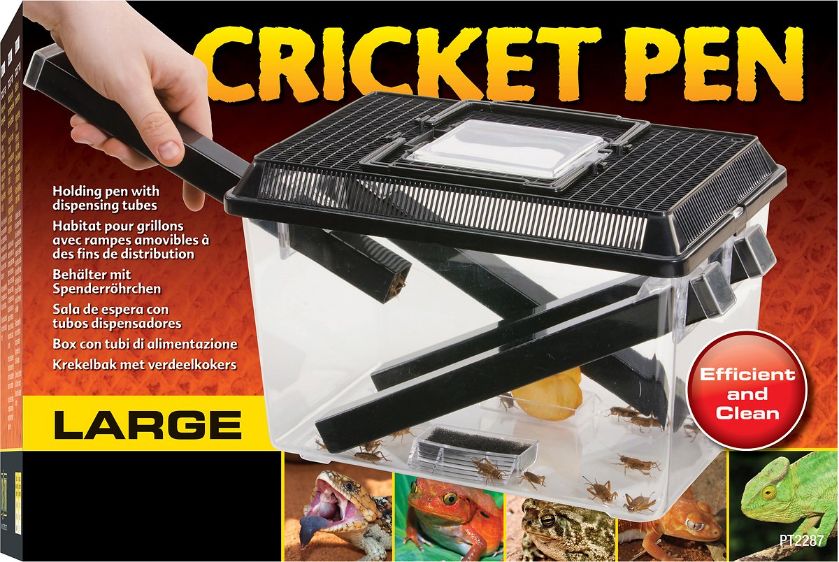 Exo Terra Cricket Pen Size: Large (12″ x 8″ x 7.6″)