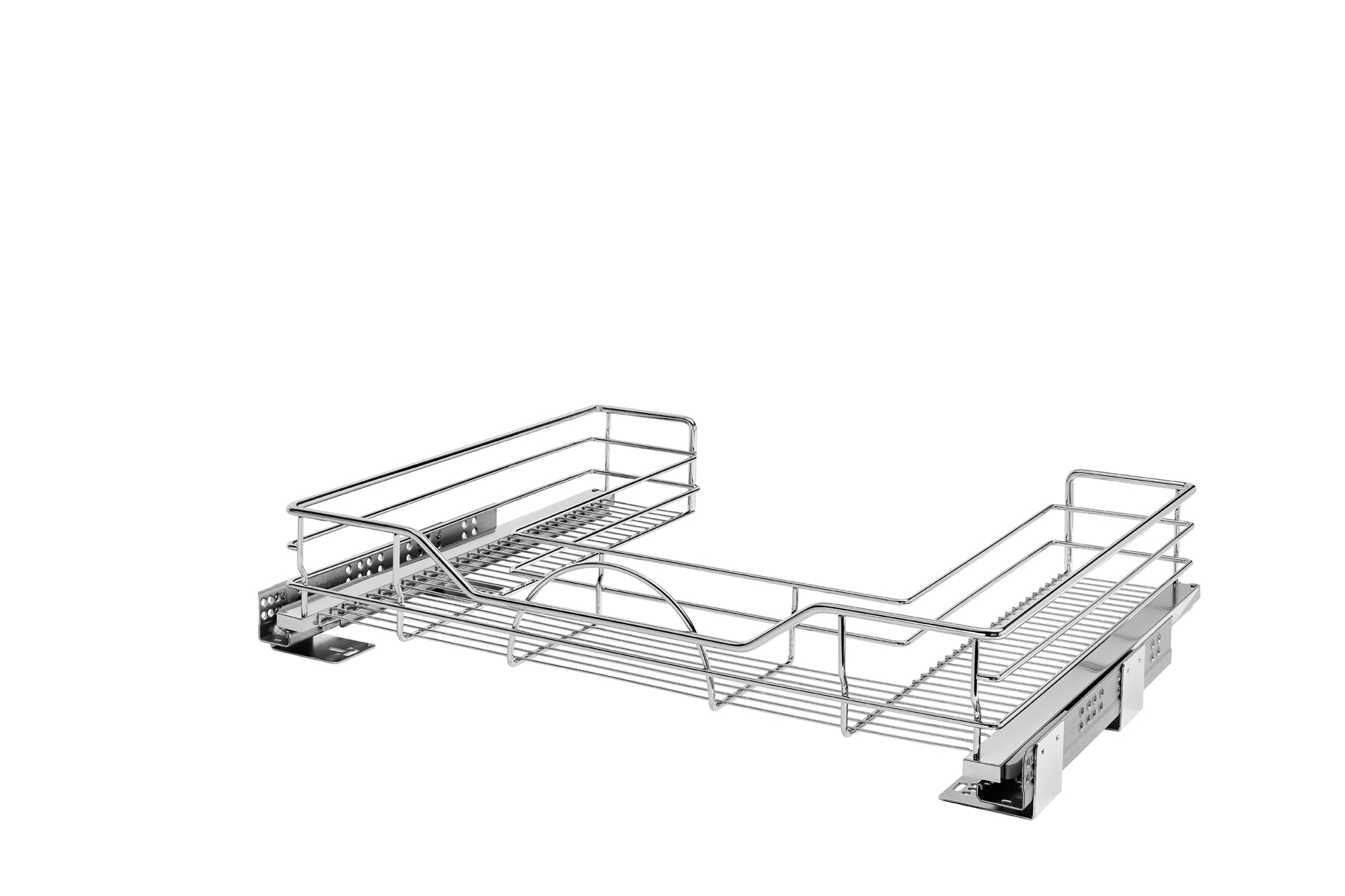 Rev-A-Shelf 29.5-in W x 5.2-in H 1-Tier Cabinet-mount Metal Soft Close Under-sink Organizer