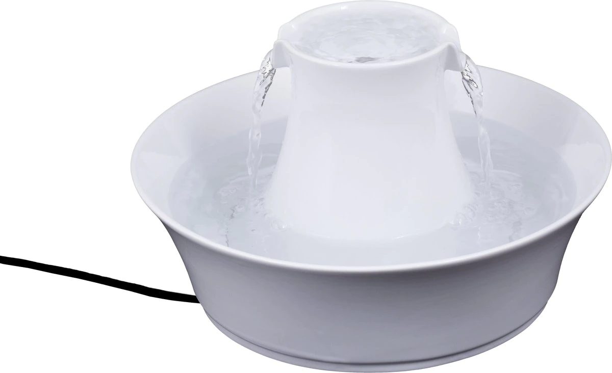 Drinkwell Avalon Ceramic Dog & Cat Fountain. 70-oz