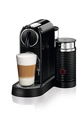 Nespresso Citi & Milk Espresso Machine by De-Longhi. Black