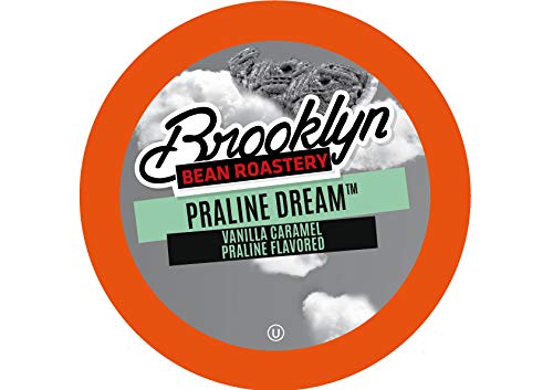 Brooklyn Beans Praline Dream Coffee Pods. Compatible with 2.0 K-Cup Brewers. 40 Count