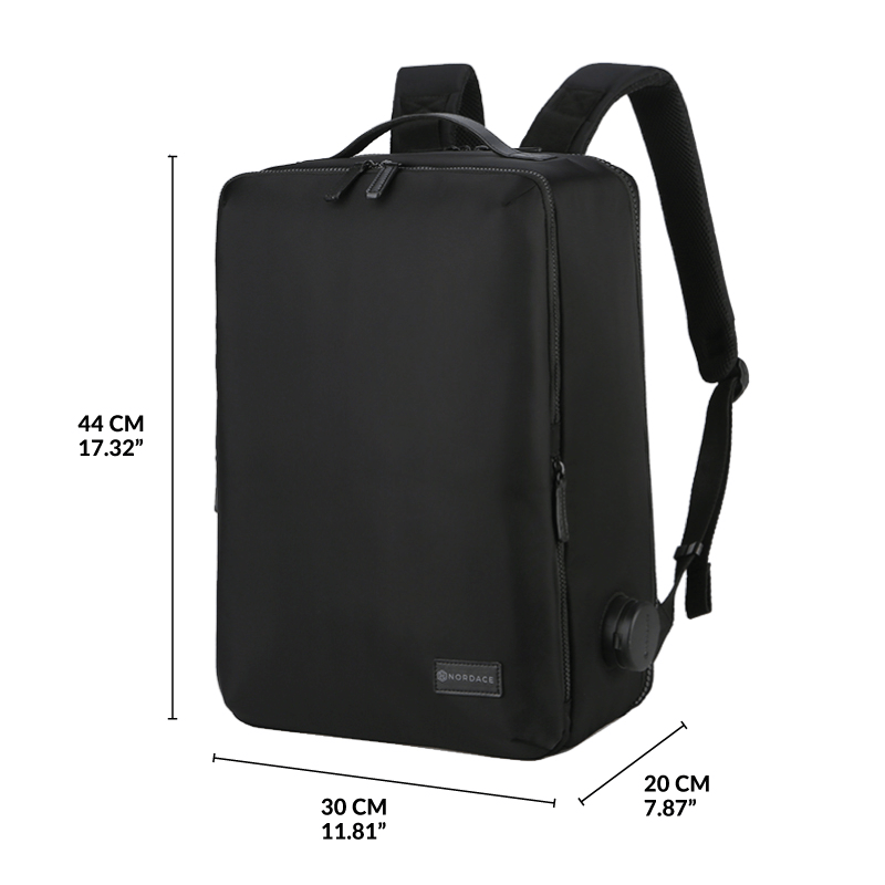 Nordace Laval – Smart Backpack. Travel backpacks. Black