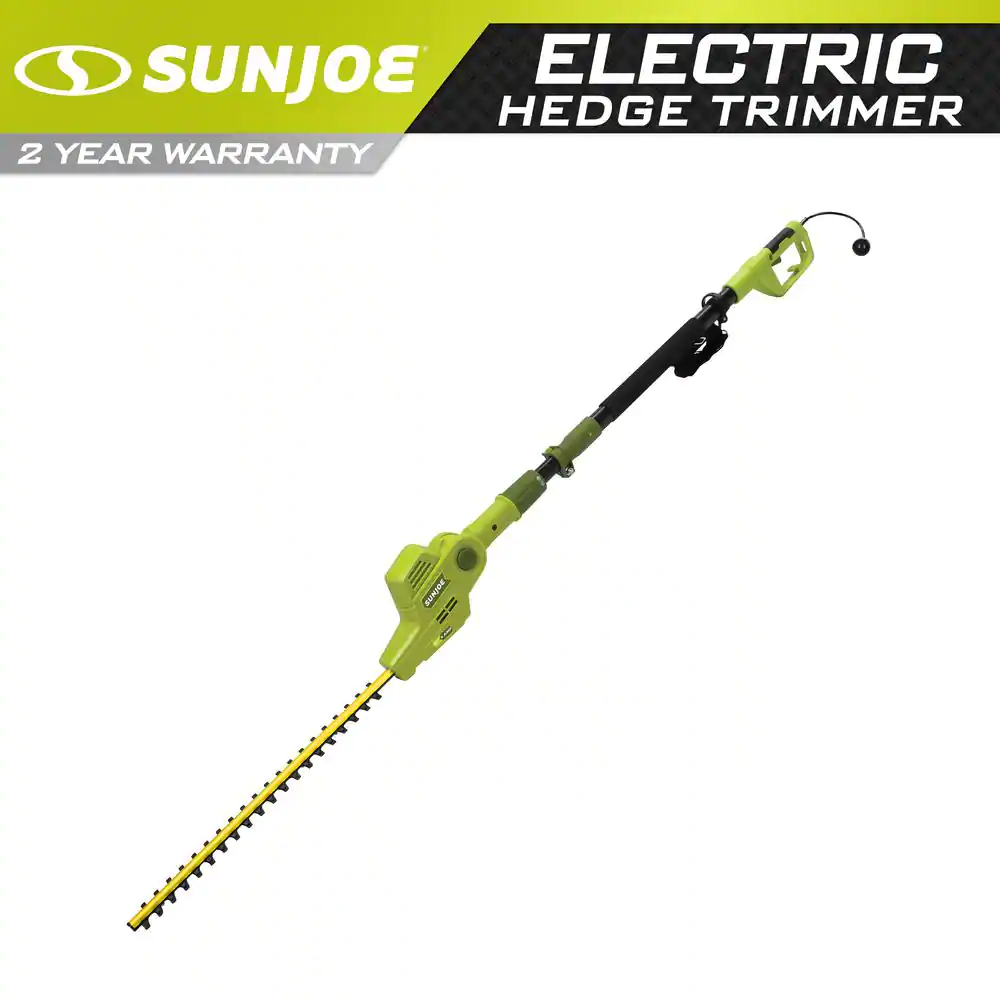 Sun Joe SJH902E 4 Amp Corded Electric Pole Hedge Trimmer