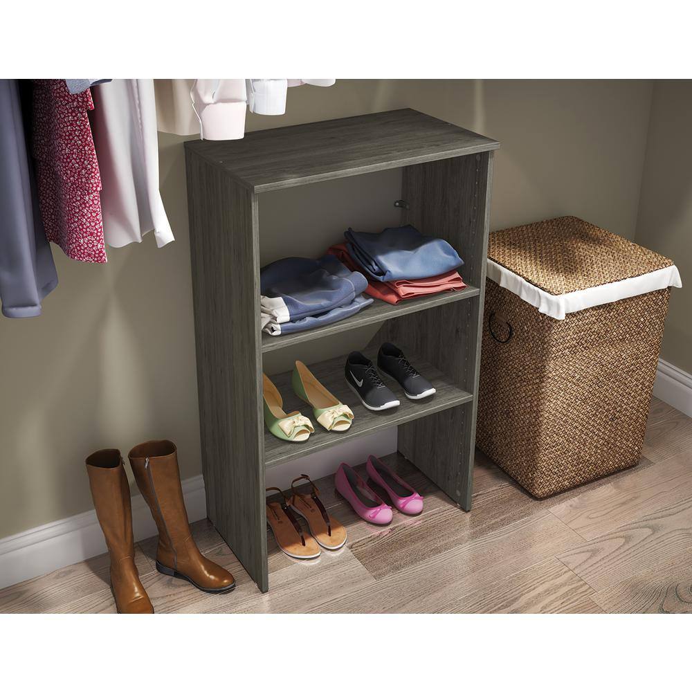 ClosetMaid 1732 Style+ 25 in. W Coastal Teak Stackable Base Unit