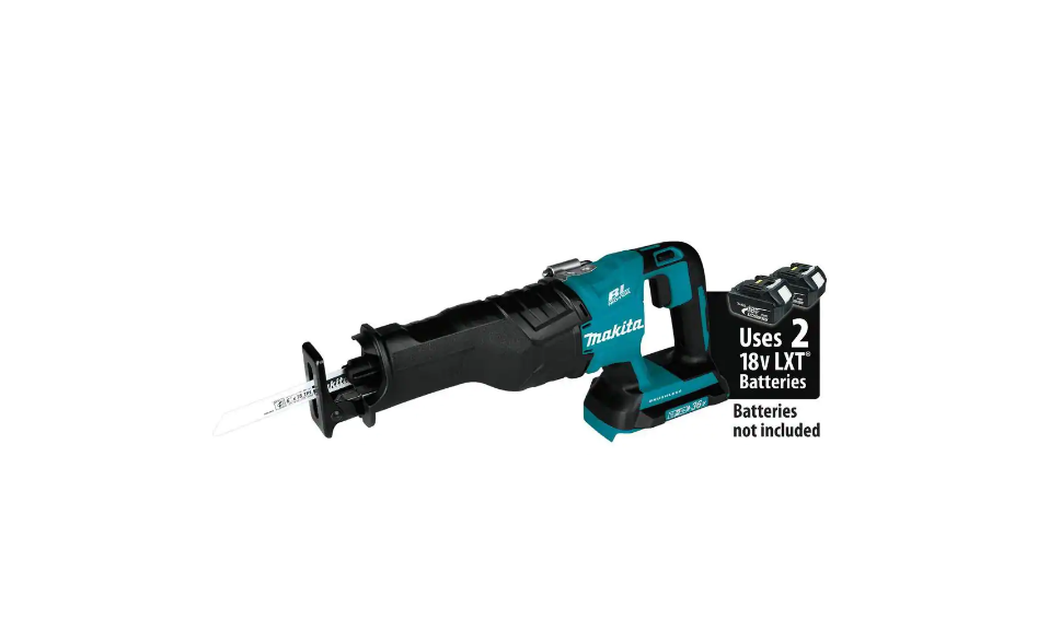 Makita XRJ06Z 18-Volt X2 (36V) LXT Lithium-Ion Brushless Cordless Reciprocating Saw (Tool Only)