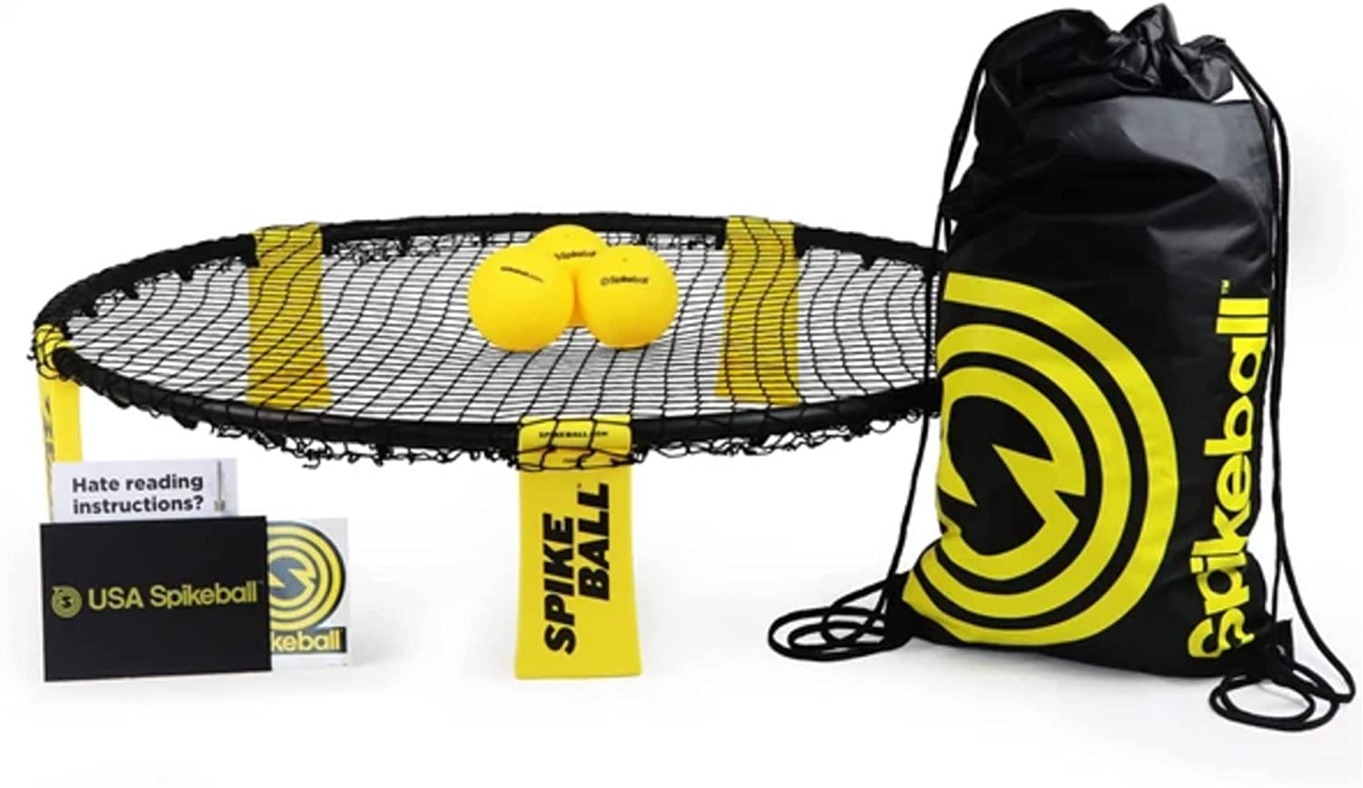 Spikeball Standard 3 Ball Kit - Game for The Backyard. Beach. Park. Indoors