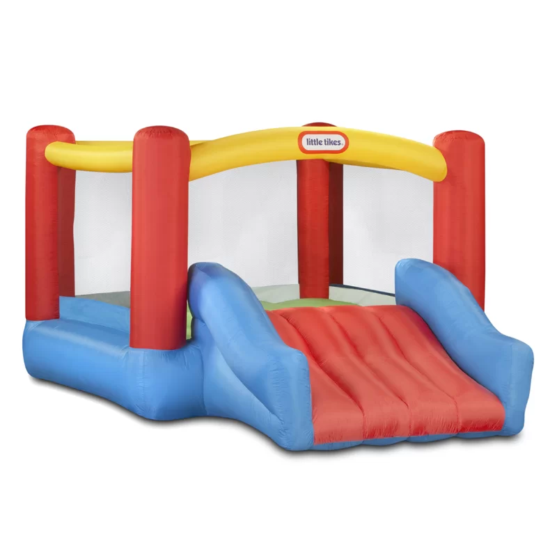 Little Tikes 637995C Jr. Jump ‘n Slide Bouncer. Multicolor