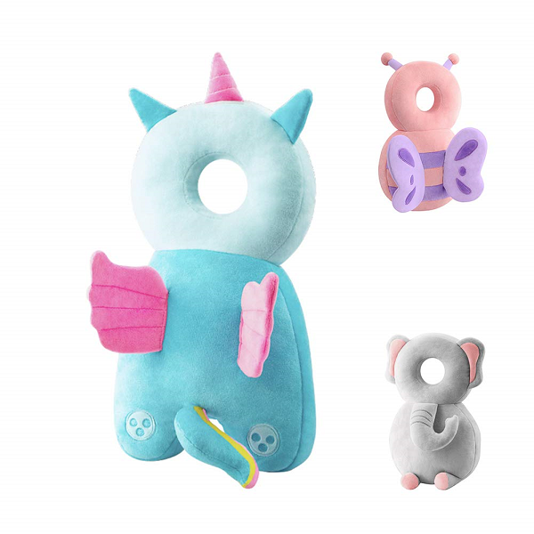 Toddler Baby Head Protection Cushion Backpack Wear. Angel