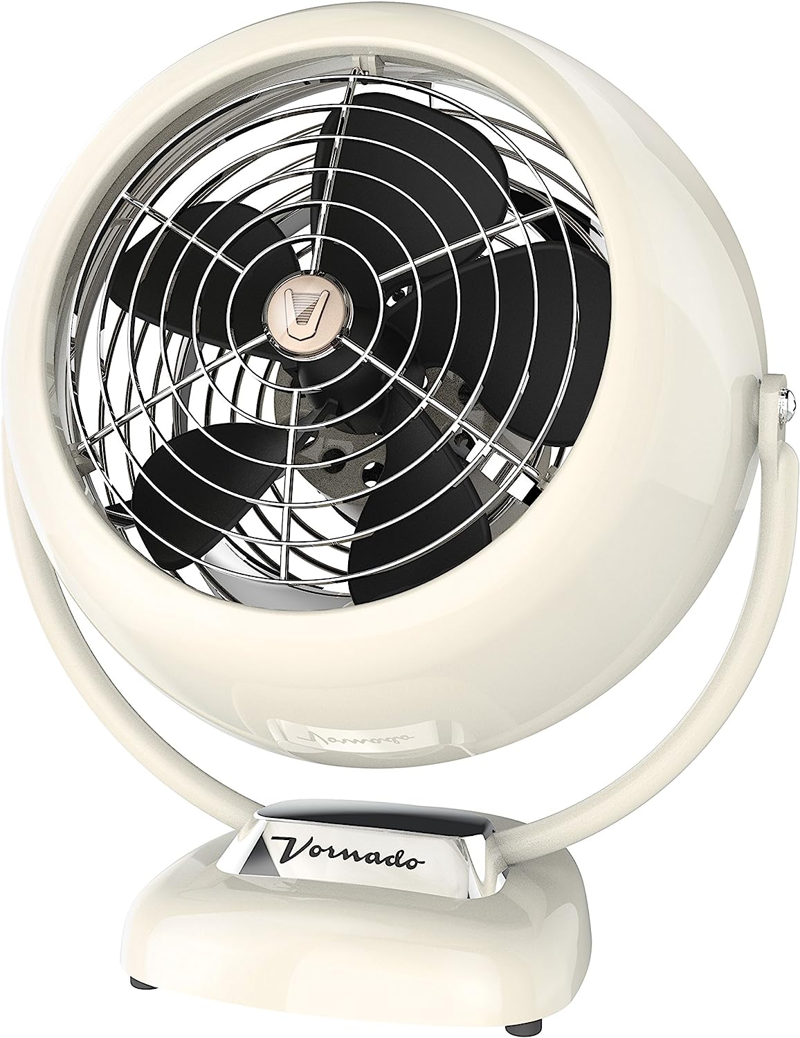 Vornado VFAN Vintage Air Circulator Fan. Vintage White. Small