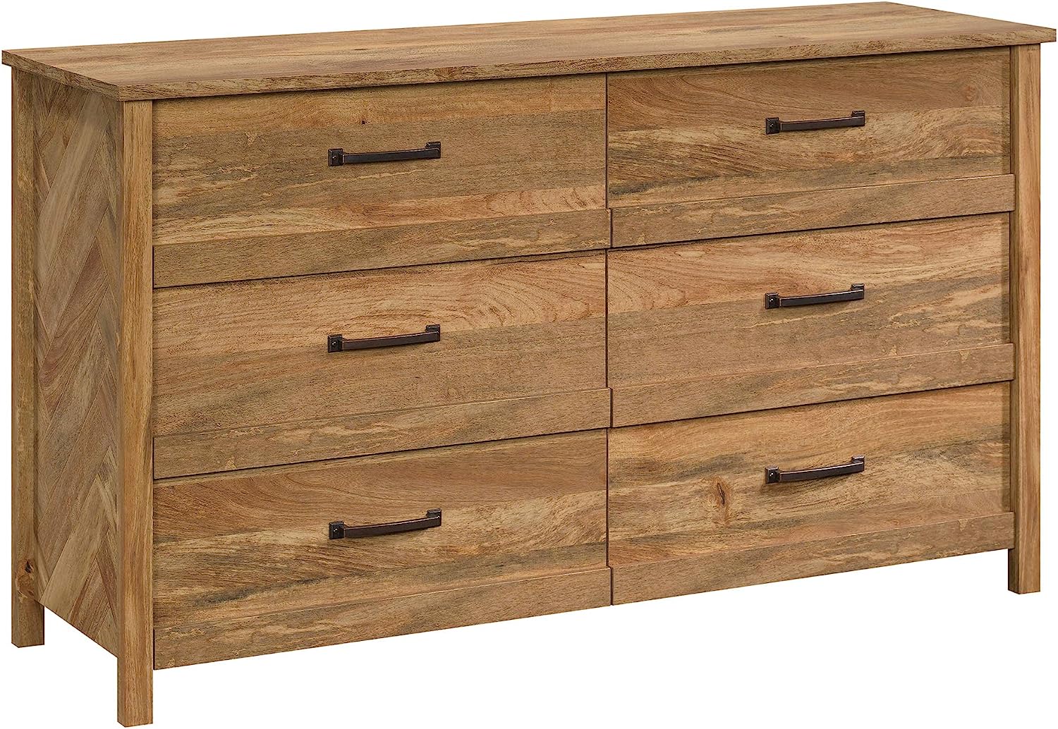 Sauder Cannery Bridge Dresser. Sindoori Mango finish