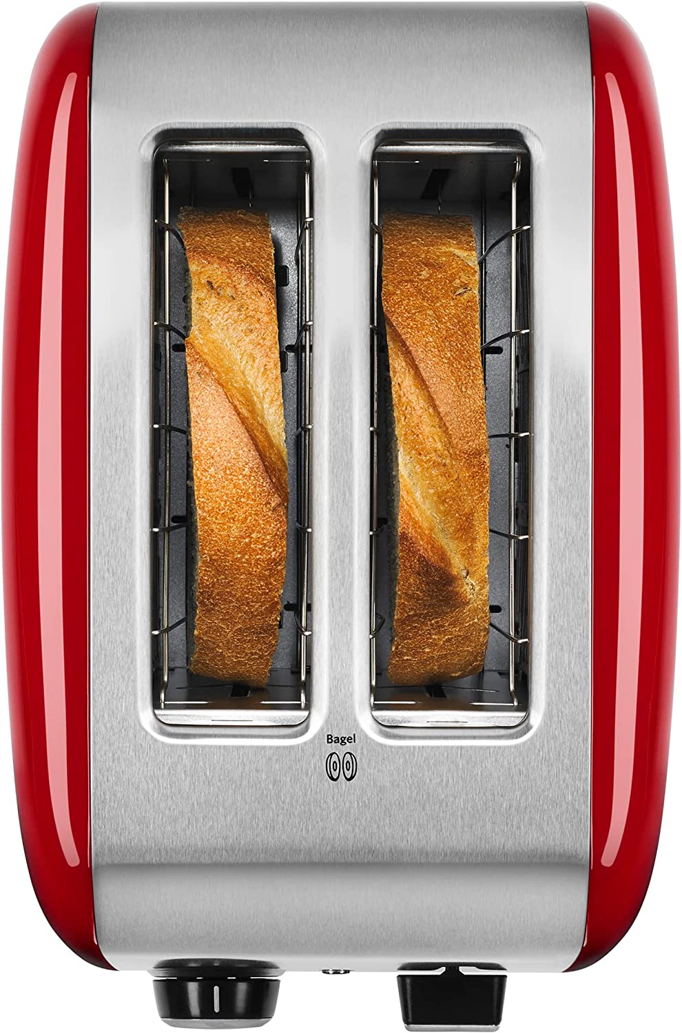 KitchenAid KMT2115ER Toaster with Manual High-Lift Lever. Empire Red. 2 Slice