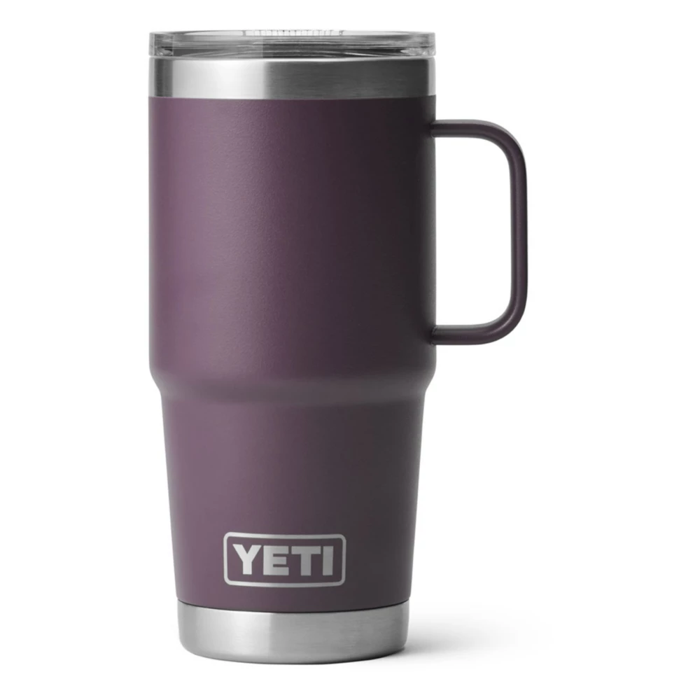 YETI Rambler 20 oz Travel Mug. Stainless Steel. Vacuum Insulated with Stronghold Lid. Nordic Purple