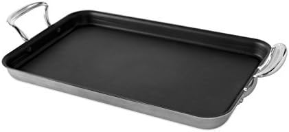 Nordic Ware 2 Burner High Sides Griddle 11 by 18-Inch
