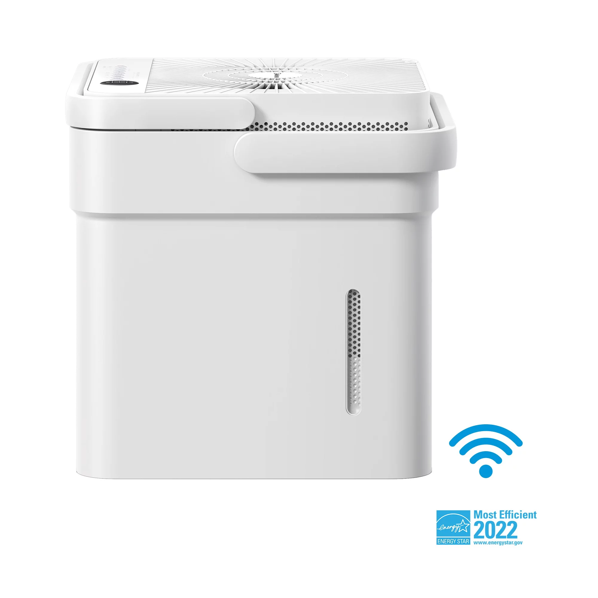 Midea Cube 20-Pint Smart WiFi Dehumidifier. Coverage up to 2.000 sq. ft.