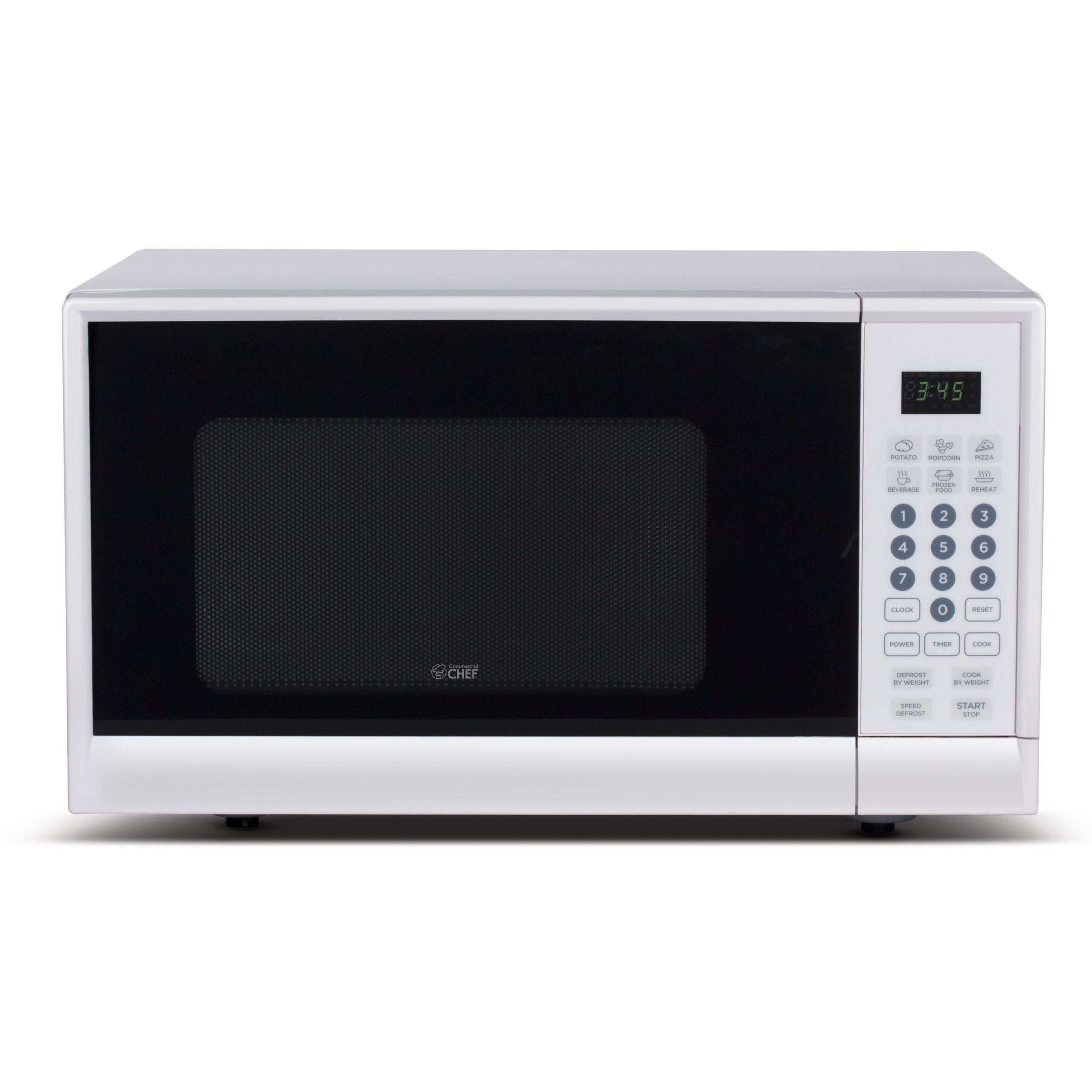 Commercial Chef CHM990W 0.9 cu. ft. Microwave Oven. White