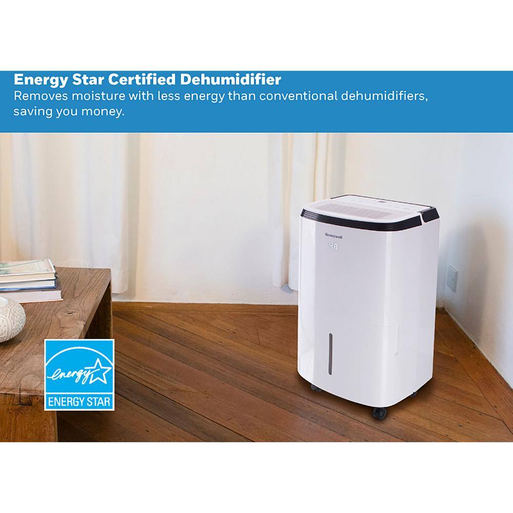Honeywell TP70PWK ENERGY STAR 50-Pint Dehumidifier with Built-In Pump