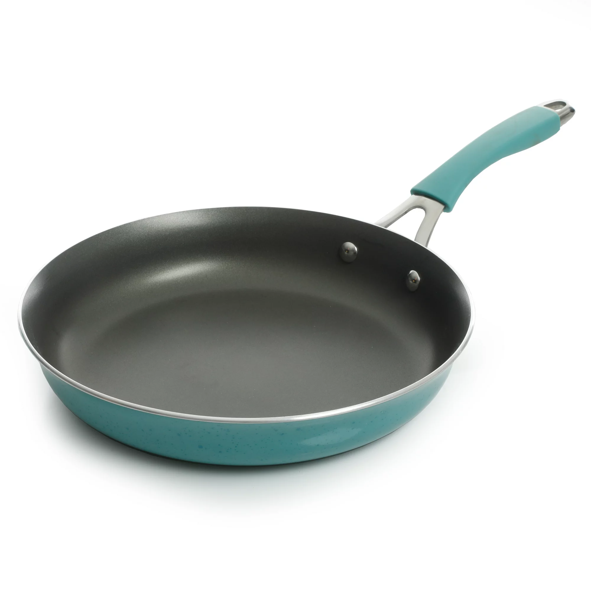 The Pioneer Woman Frontier Speckle Aluminum 10-Piece Cookware Set. Turquoise