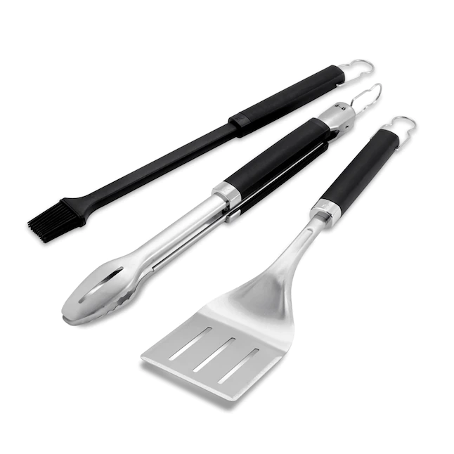 Weber  Precision 3-Pack Stainless Steel Tool Set