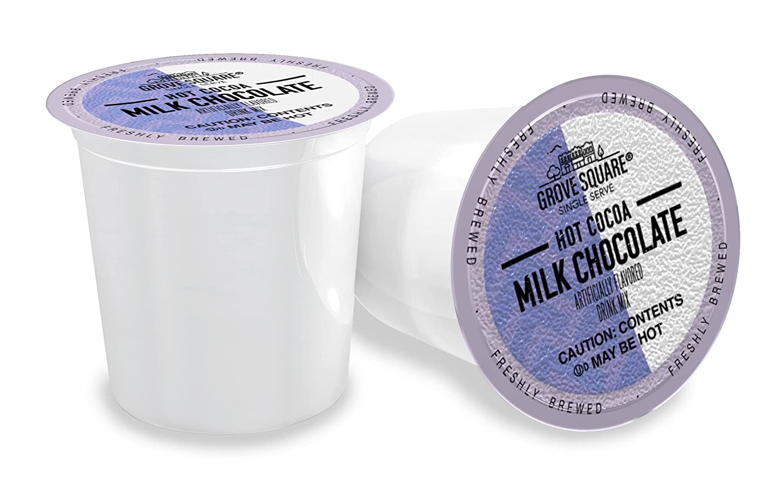 Grove Square Hot Cocoa Pods. Milk Chocolate. Single Serve (Pack of 24) (Packaging May Vary)