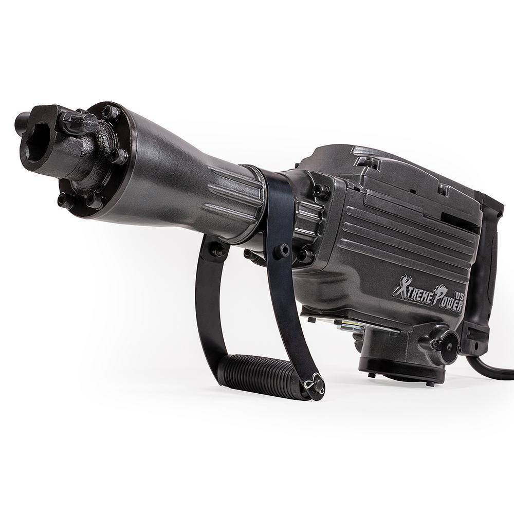 XtremepowerUS 61103-H1 8.3 in. W 2200-Watt Heavy-Duty Electric Jack Hammer Demolition Concrete Breaker Tool Kit