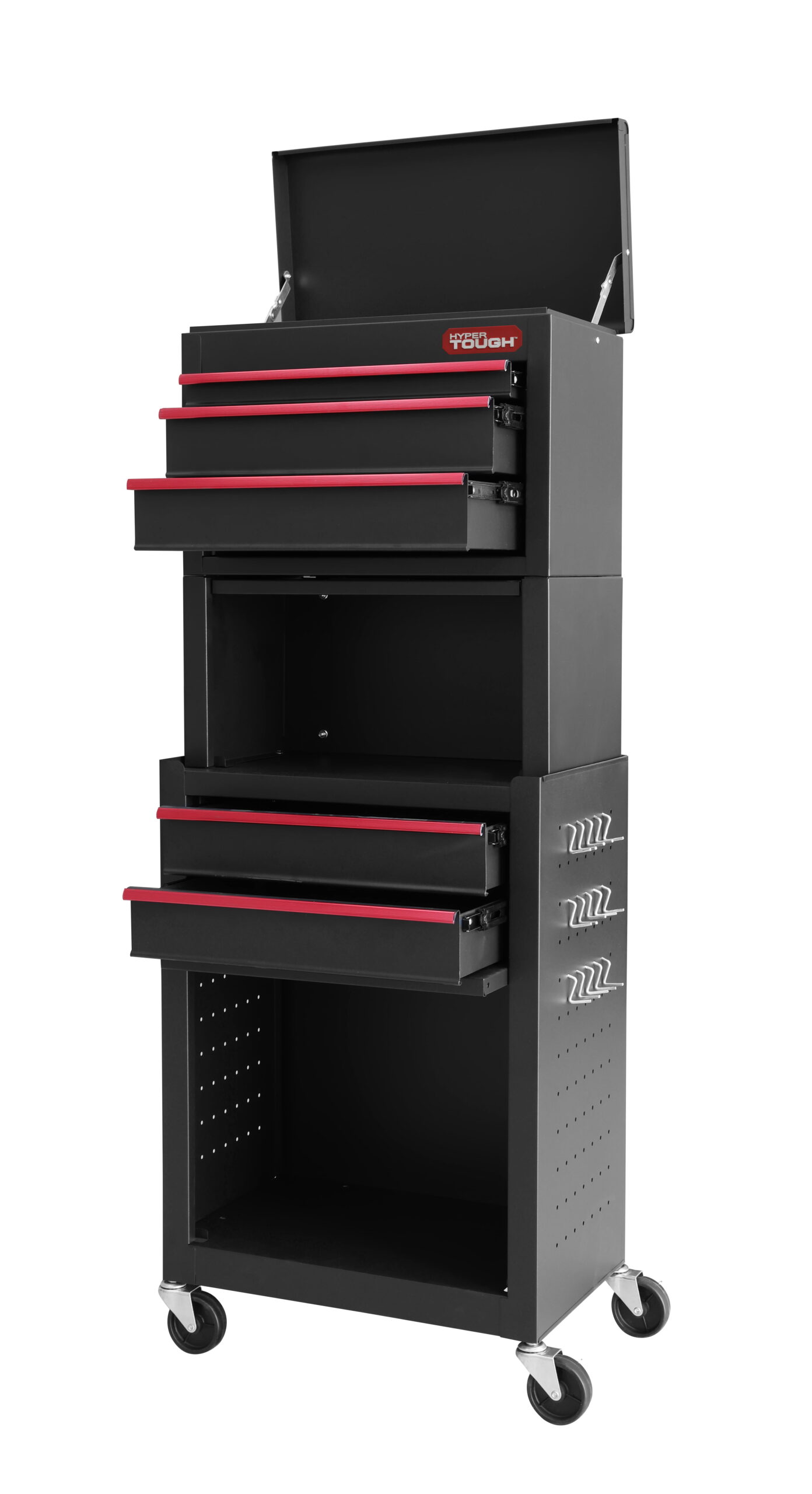 Hyper Tough 20-In 5-Drawer Rolling Tool Chest & Cabinet Combo