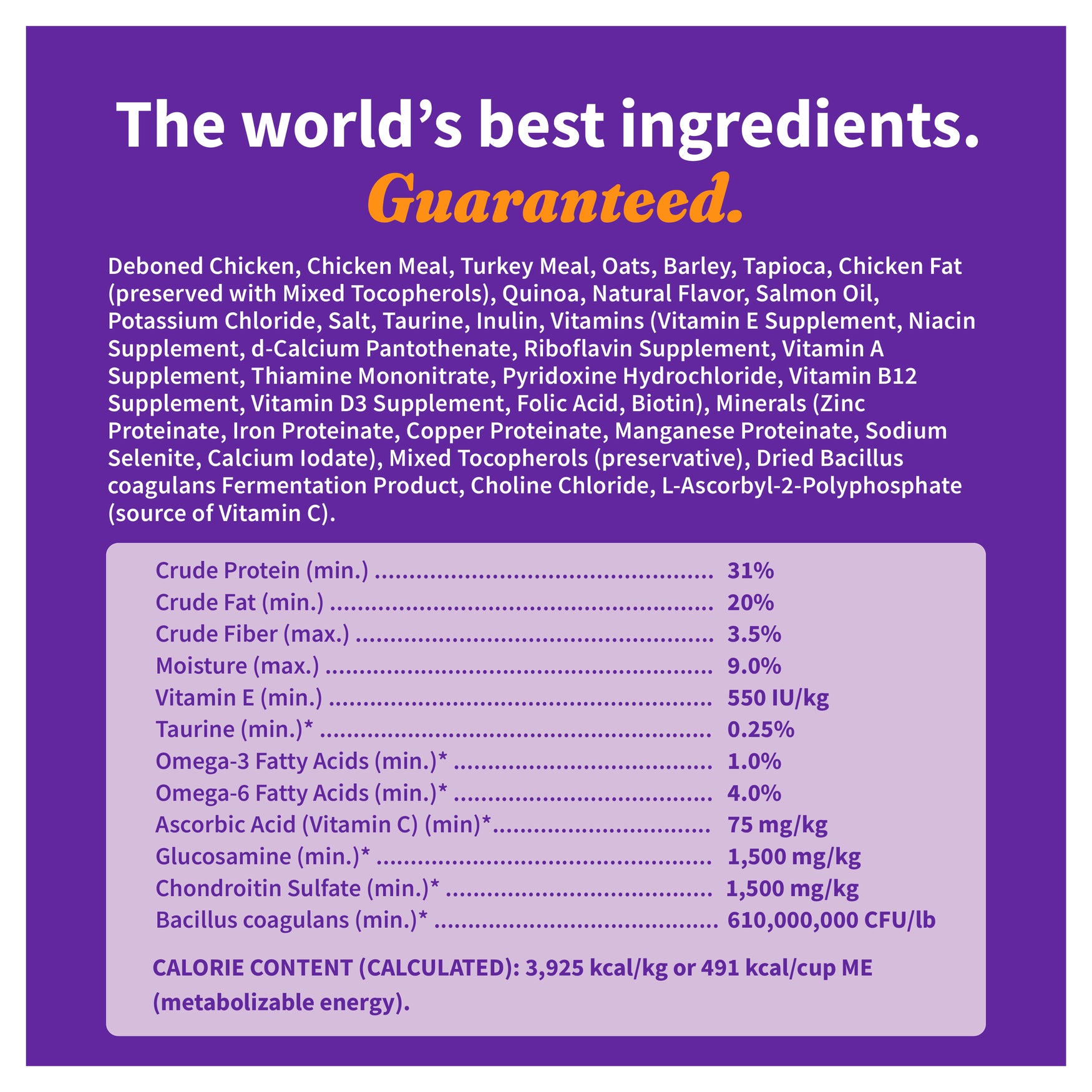 Halo Elevate Dog Healthy Grains Small Breed Chicken Recipe Dry Food. 10 lbs.