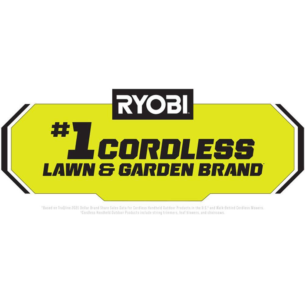 RYOBI P2570-LP ONE+ HP 18V Brushless Whisper Series 12 in. Battery Chainsaw & Pole Lopper w/ 6.0 Ah Battery & Charger