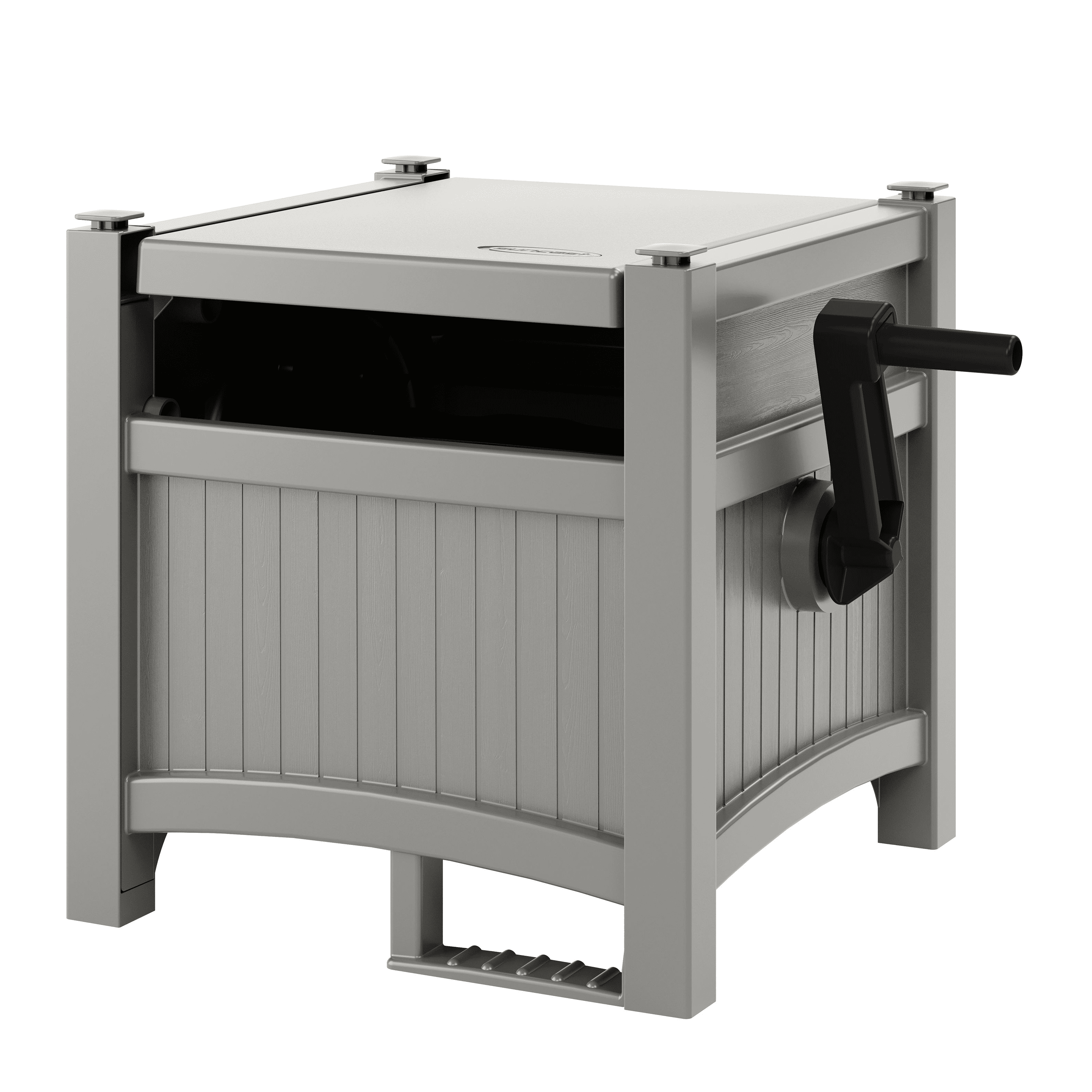 Suncast 100 ft. Hose Hideaway Hose Reel. Gray