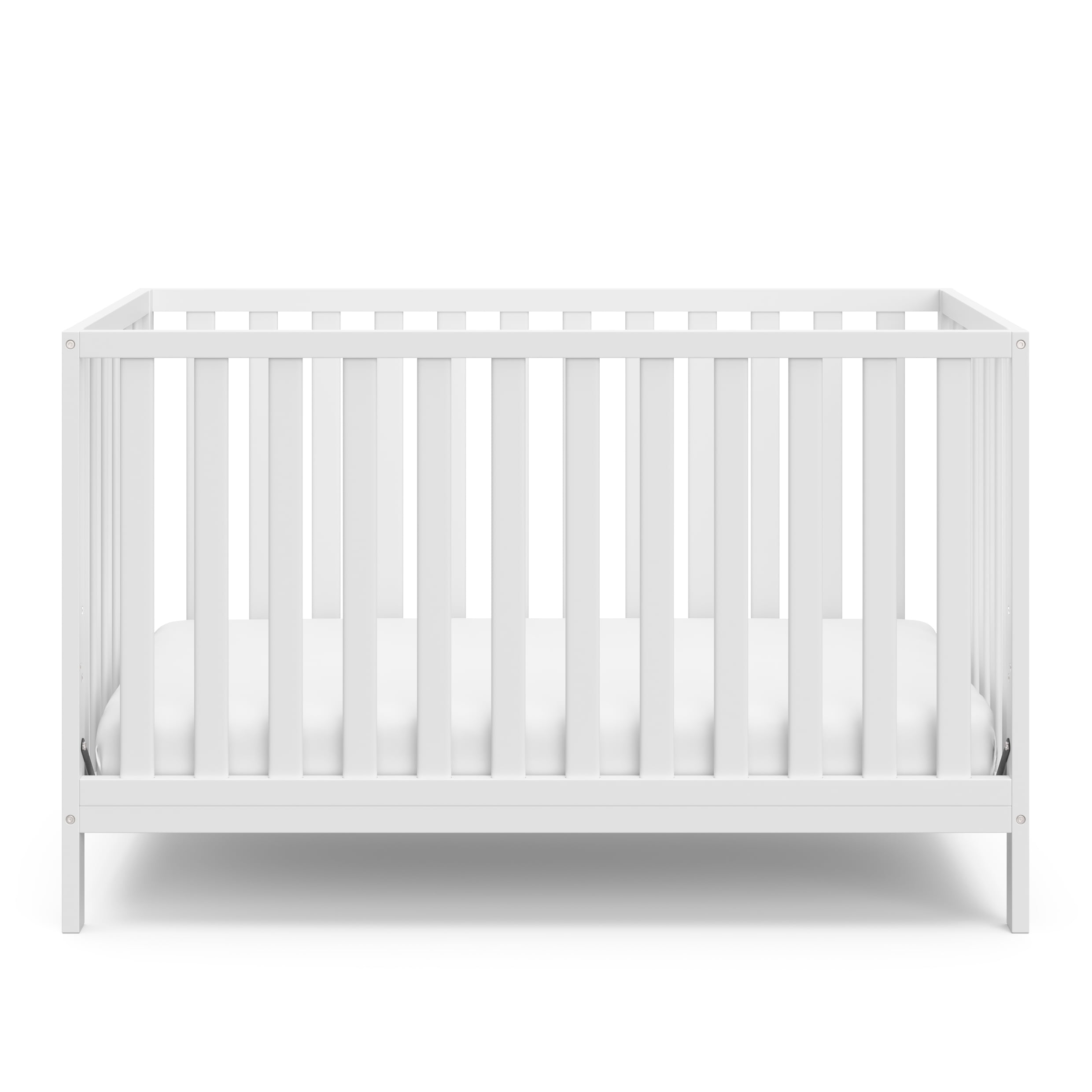 Storkcraft Sunset 4 in 1 Convertible Baby Crib. White