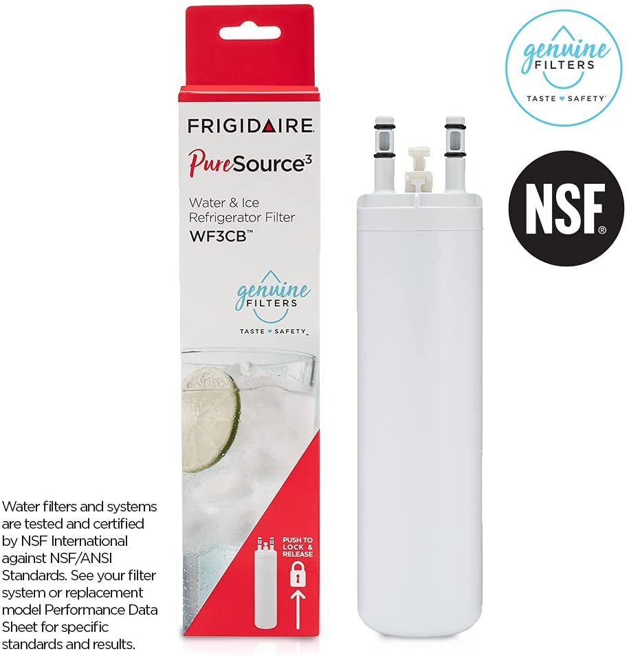 Frigidaire Puresource3 Refrigerator Water Filter . White. 1 pack