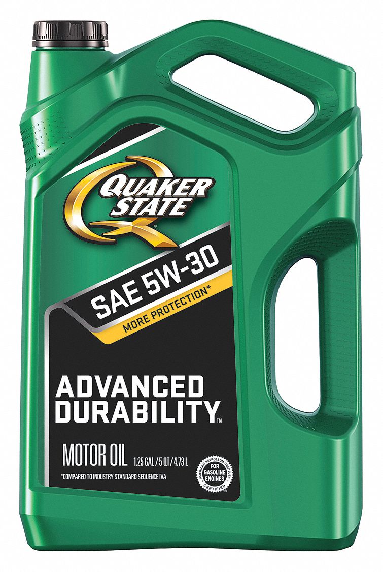 Quaker State Engine Oil.5W-30.Conventional. 5qt