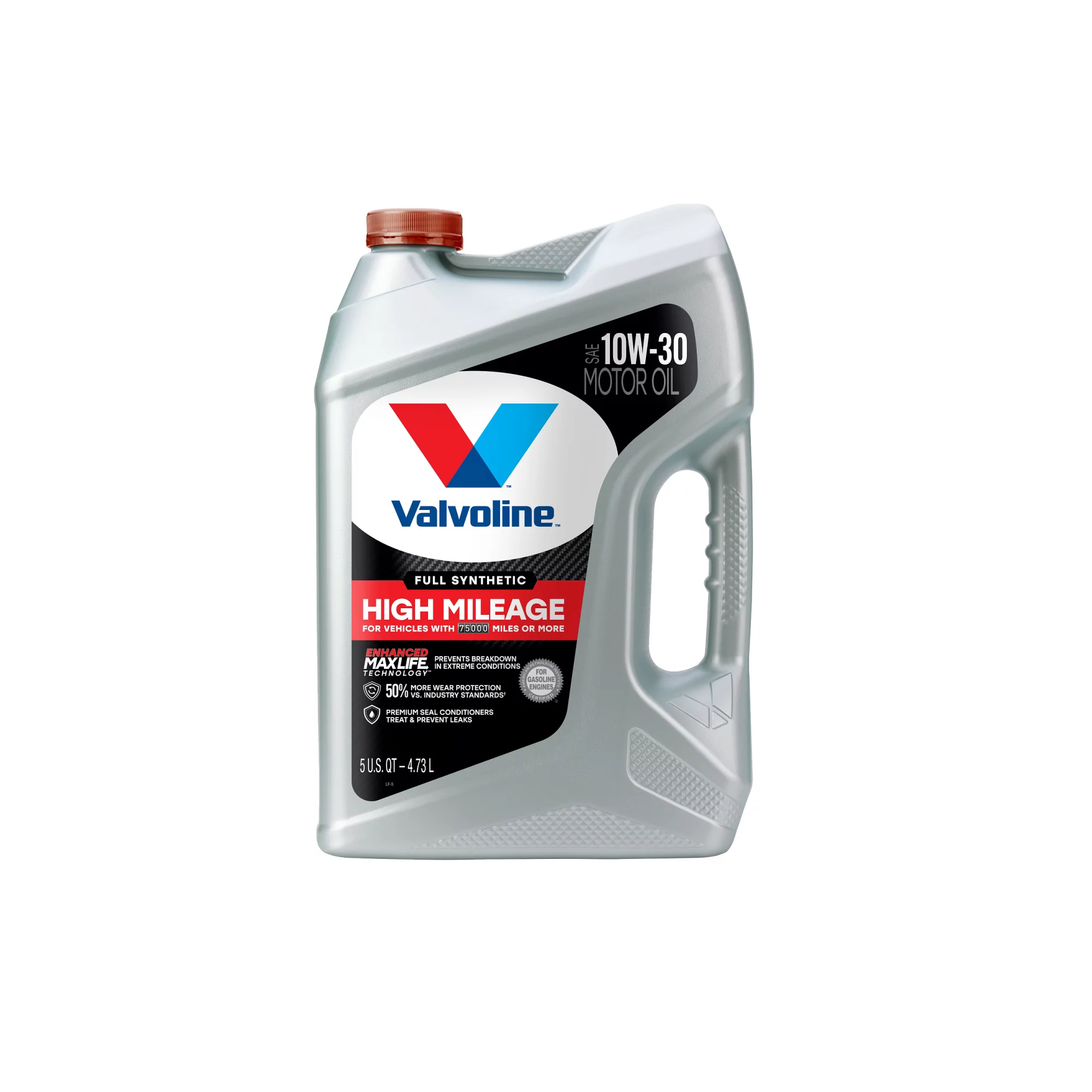 Valvoline Full Synthetic High Mileage MaxLife 10W-30 Motor Oil 5 QT