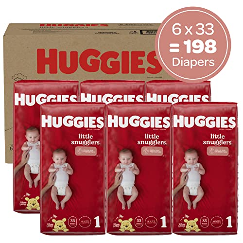 Huggies Baby Diapers Size 1. 198 Ct. Huggies Little Snugglers