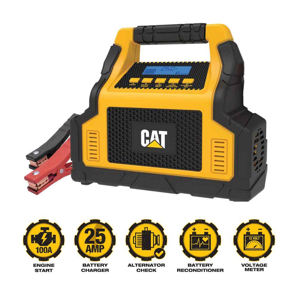 Caterpillar CBC100E Professional 100 Amp Battery Charger & 3 Amp Maintainer