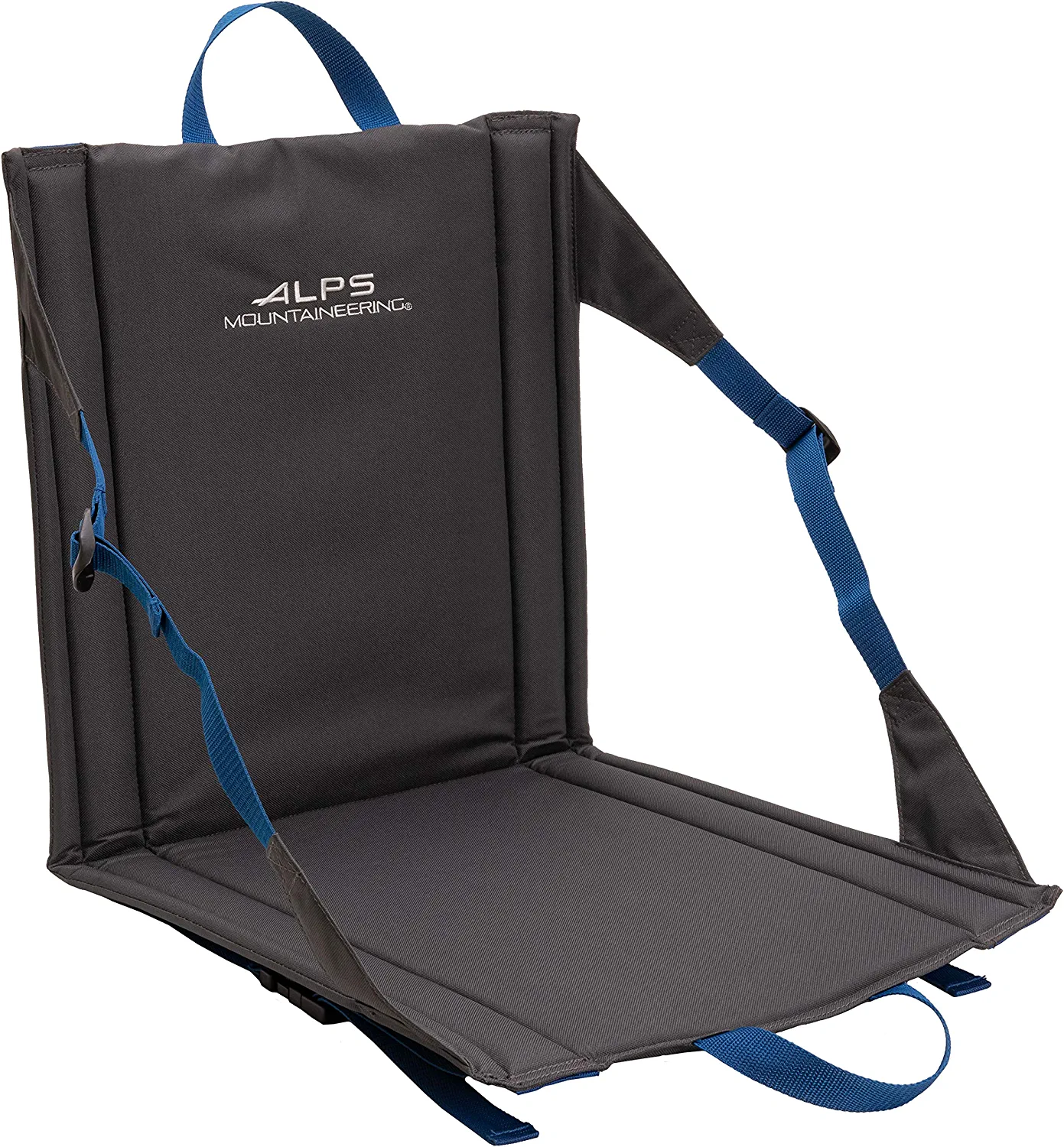 ALPS Mountaineering Weekender Camp Seat. One Size. Charcoal/Blue