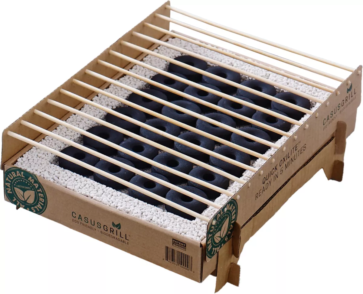 CasusGrill Biodegradable Single-Use Grill