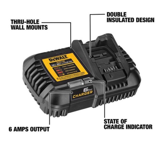 DeWALT 20V Max Lithium-Ion 6 Amp Battery Charger