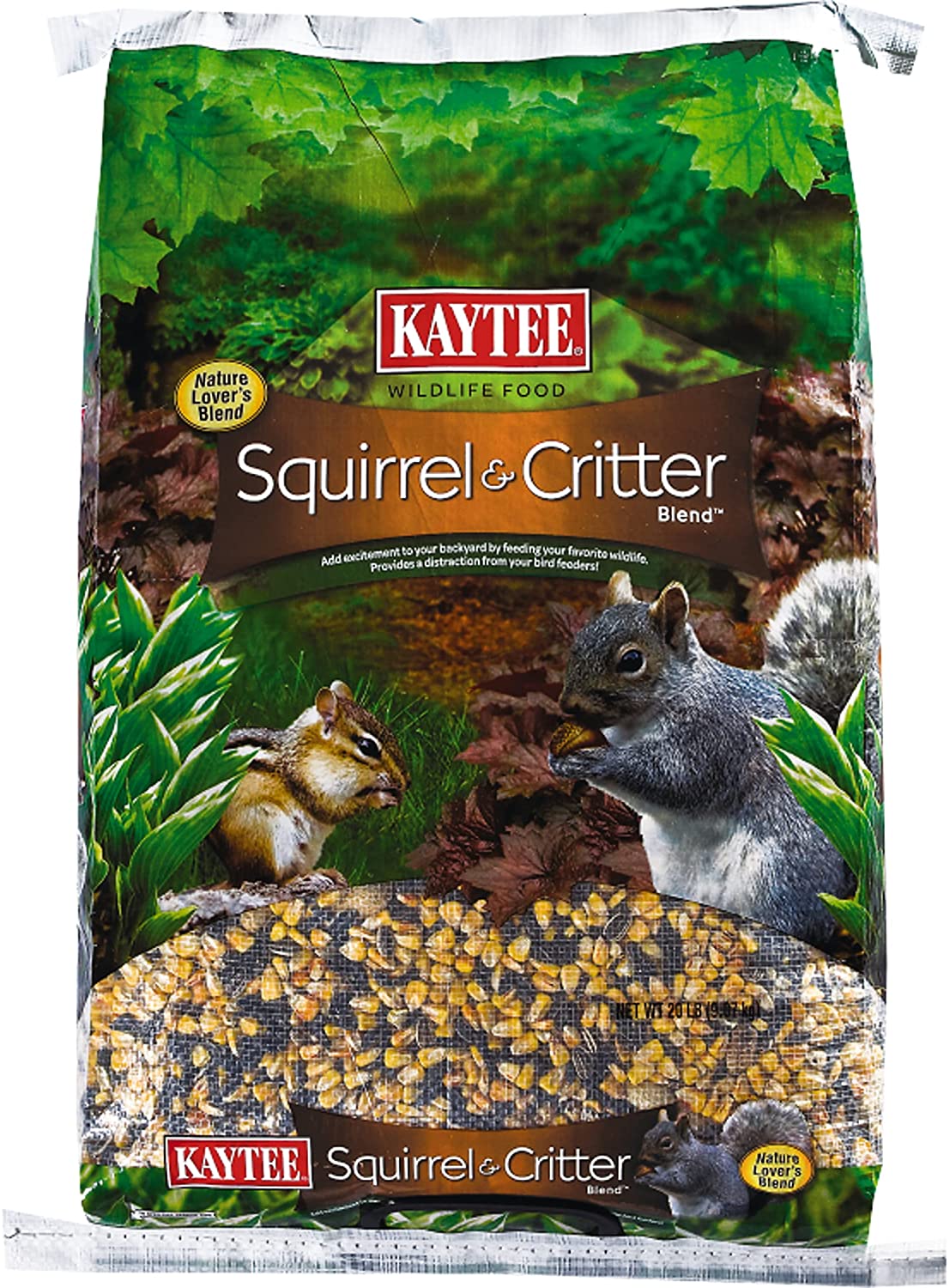 Kaytee Squirrel and Critter Blend Bird Food. 20 Pounds