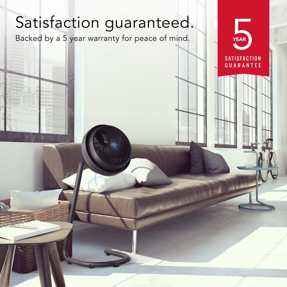 Vornado CR1-0076-06 783 12 in. 3 Speeds Floor Fan with Adjustable Height