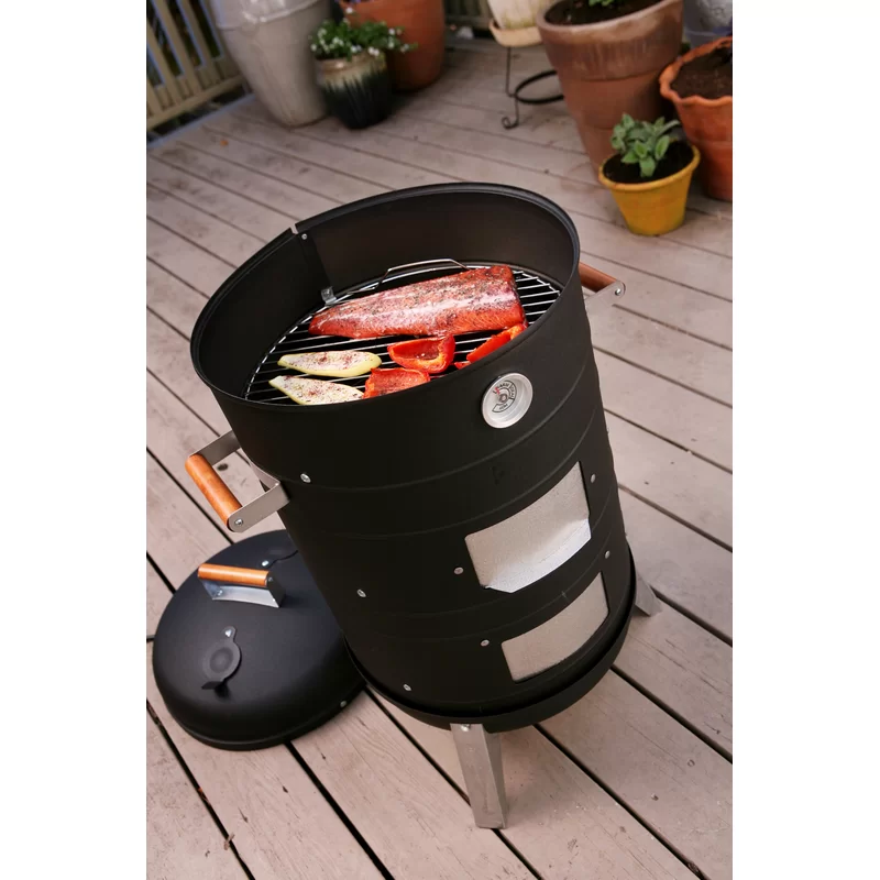 Americana 5031U4-181 2-in-1 Charcoal Water Smoker Grill