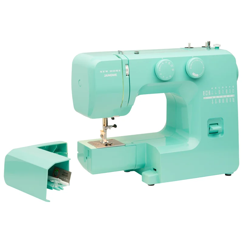 Janome Arctic Teal Crystal Easy-to-Use Sewing Machine