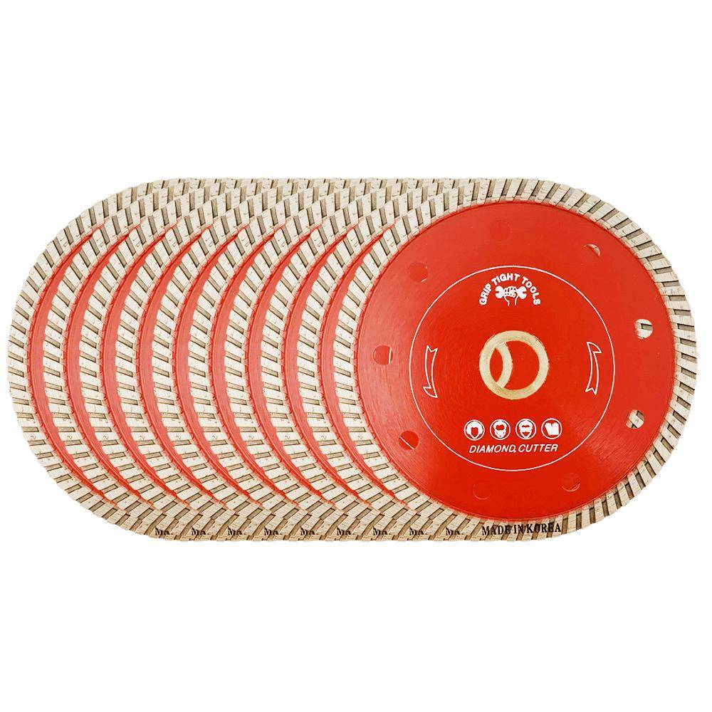 Grip Tight Tools Professional 4-in Wet/Dry Turbo Rim Diamond Saw Blade