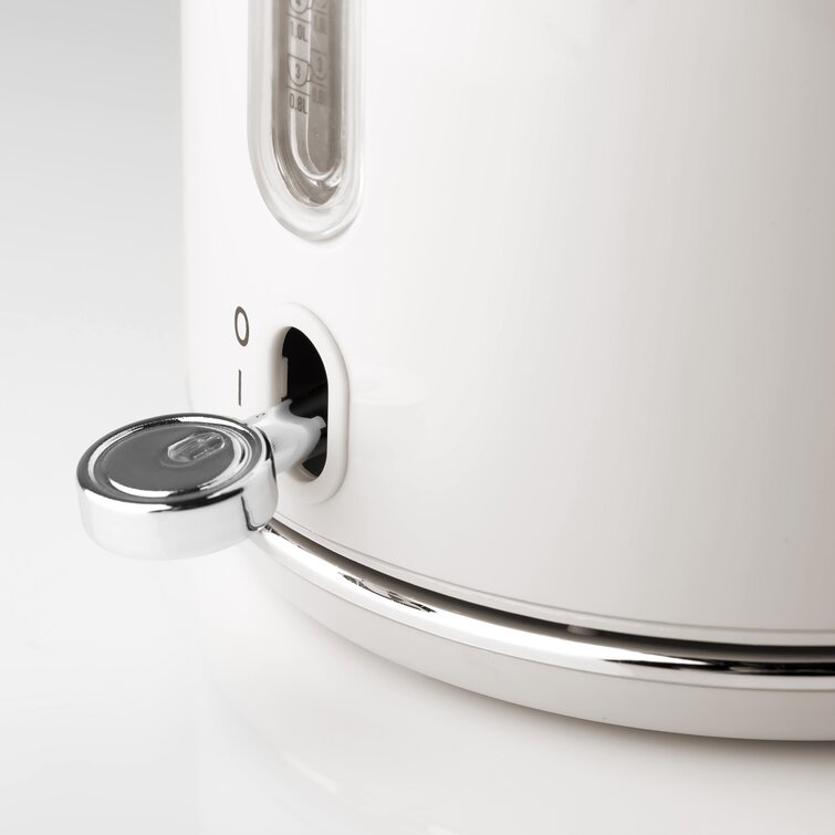 HADEN Heritage 1.7L Stainless Steel Tea Kettle - White
